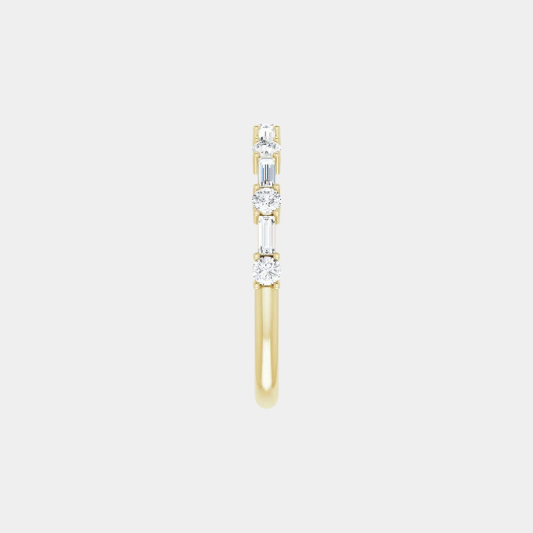 The Gold Alternating Baguette