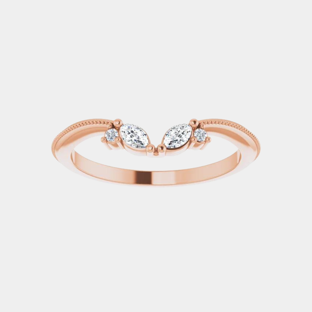 Rose Gold / 14K / Natural