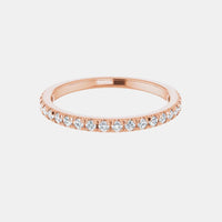 The Gold French Set Half Eternity