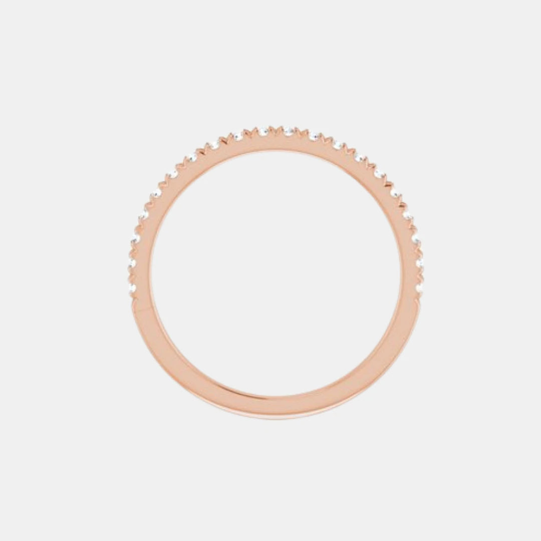 The Gold French Set Half Eternity