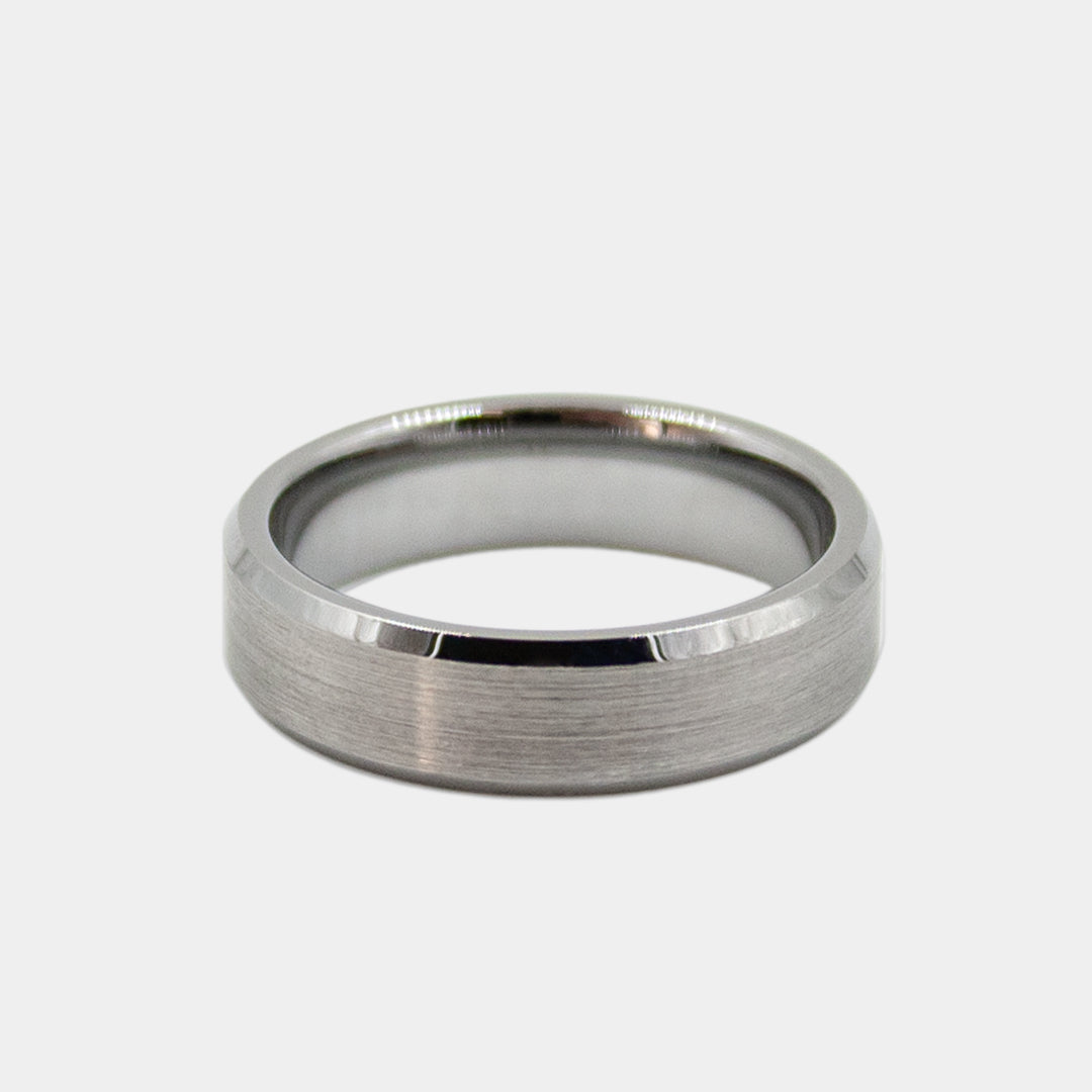 The Tungsten Beveled Brushed