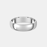 mens classic gold wedding band