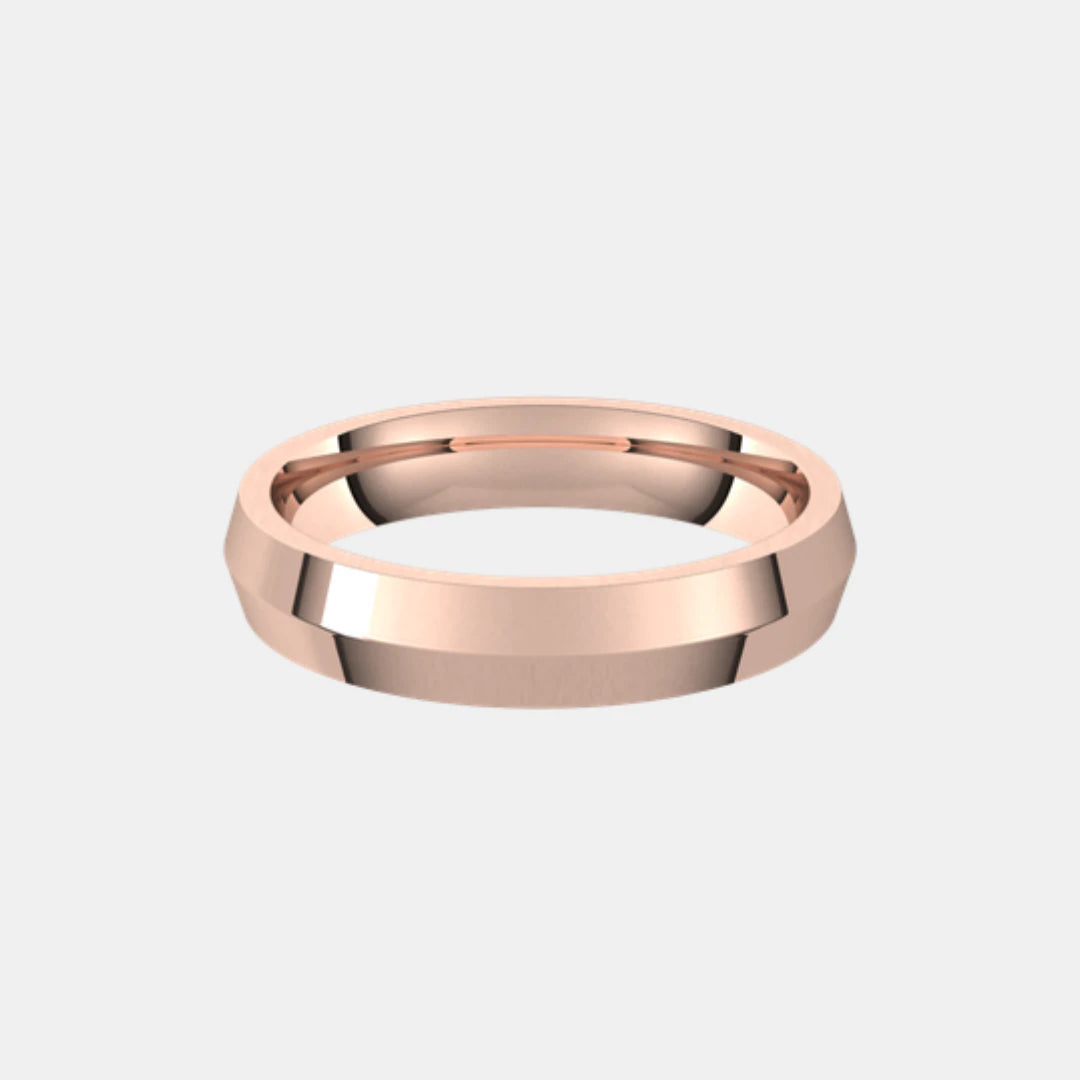 10K / Rose Gold / 4mm