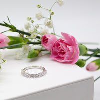 The Gold Modern Set Half Eternity