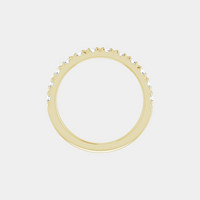 The Gold French Set Half Eternity