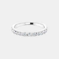 The Platinum French Set Half Eternity