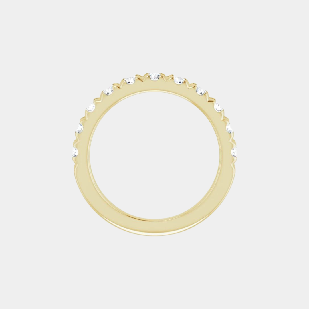 The Gold French Set Half Eternity