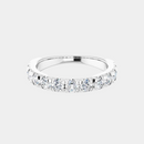The Platinum French Set Half Eternity