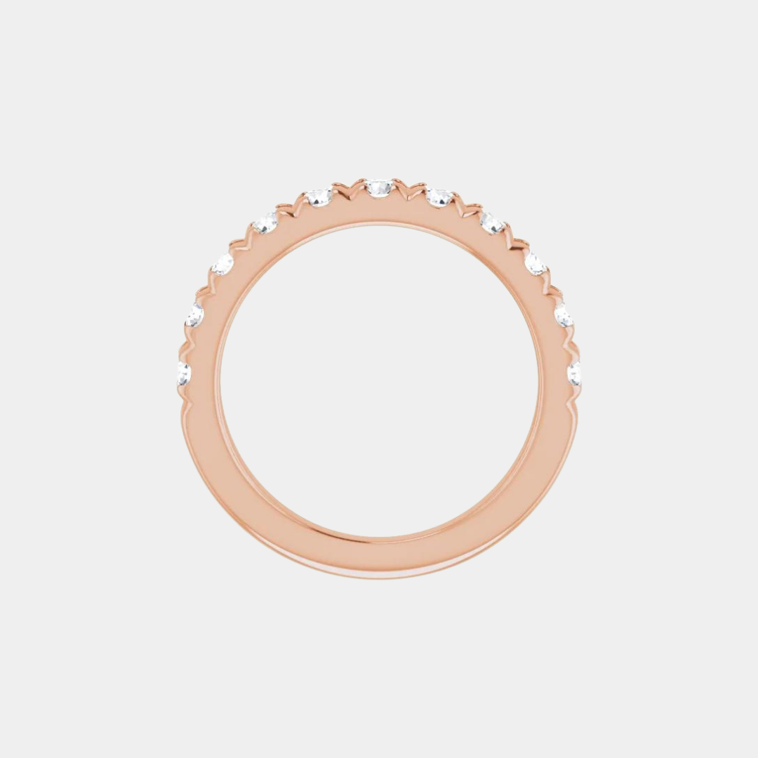The Gold French Set Half Eternity