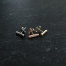 diamond bar earring