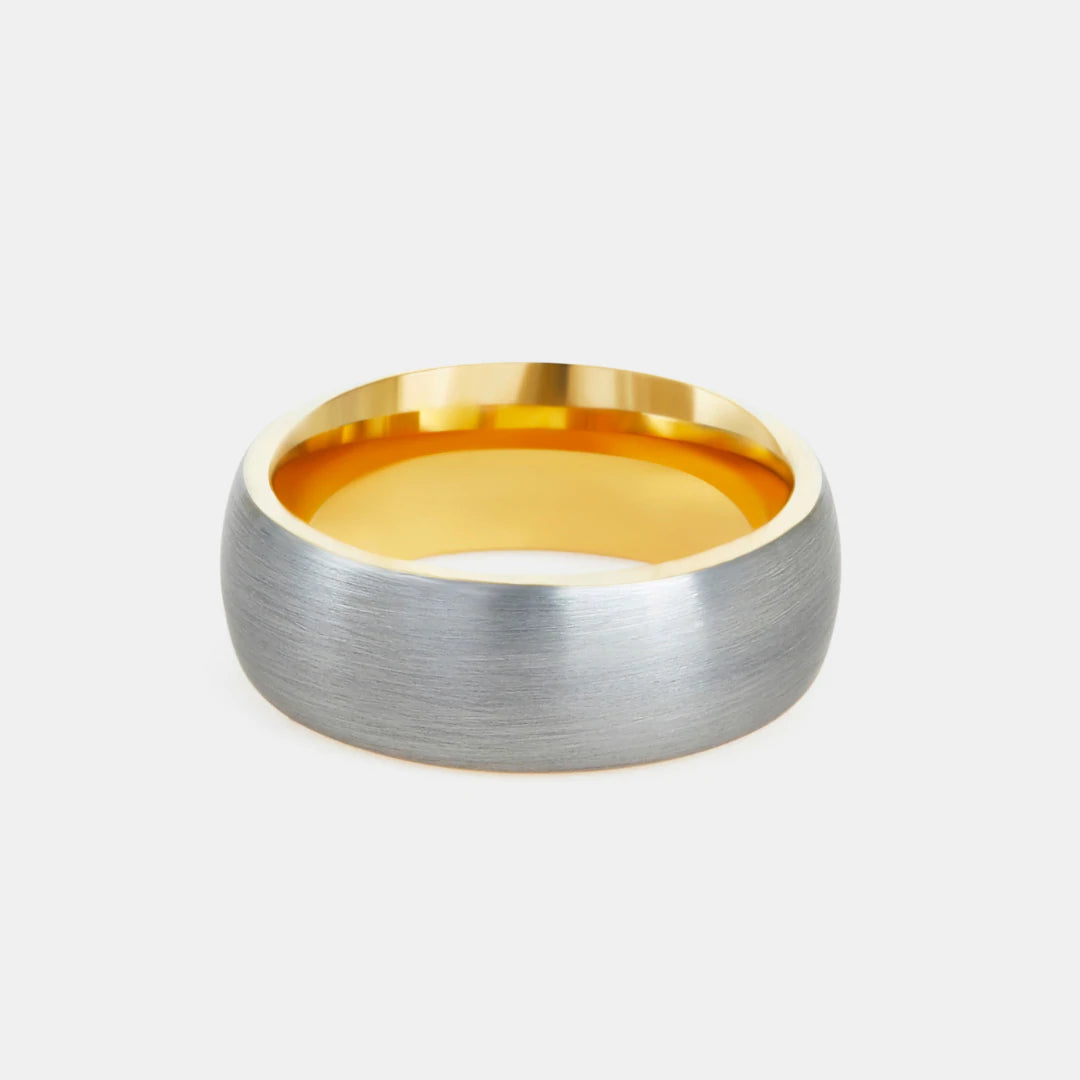 The Tungsten Classic Two-Tone: Natural & Yellow