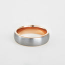 The Tungsten Classic Two-Tone: Natural & Rose