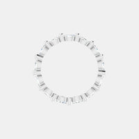 The Gold Single Prong Marquise Full Eternity
