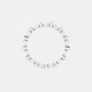 The Platinum Single Prong Marquise Full Eternity
