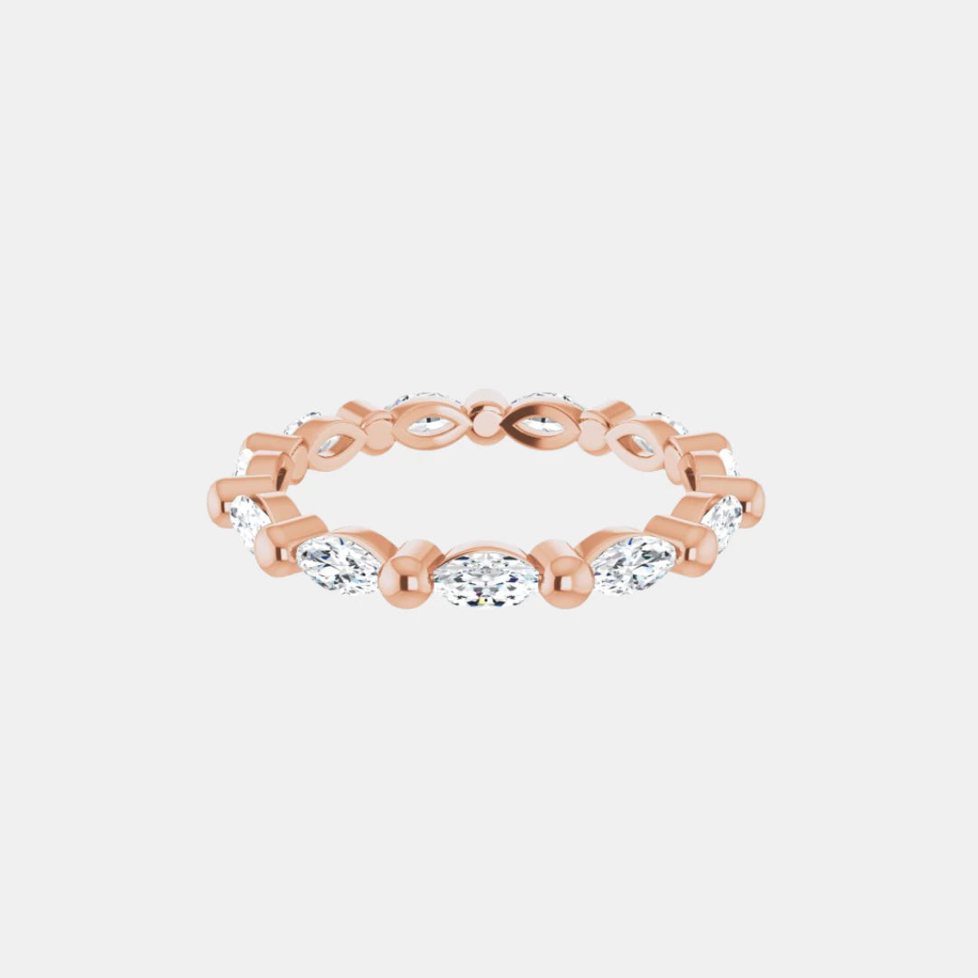 Rose Gold / 2mm / Lab-Grown