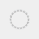 The Platinum Single Prong Round Full Eternity