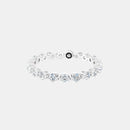 The Platinum Single Prong Round Full Eternity
