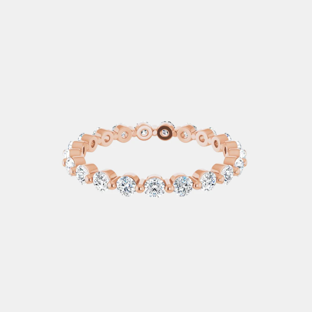 Rose Gold / 2mm / Lab-Grown