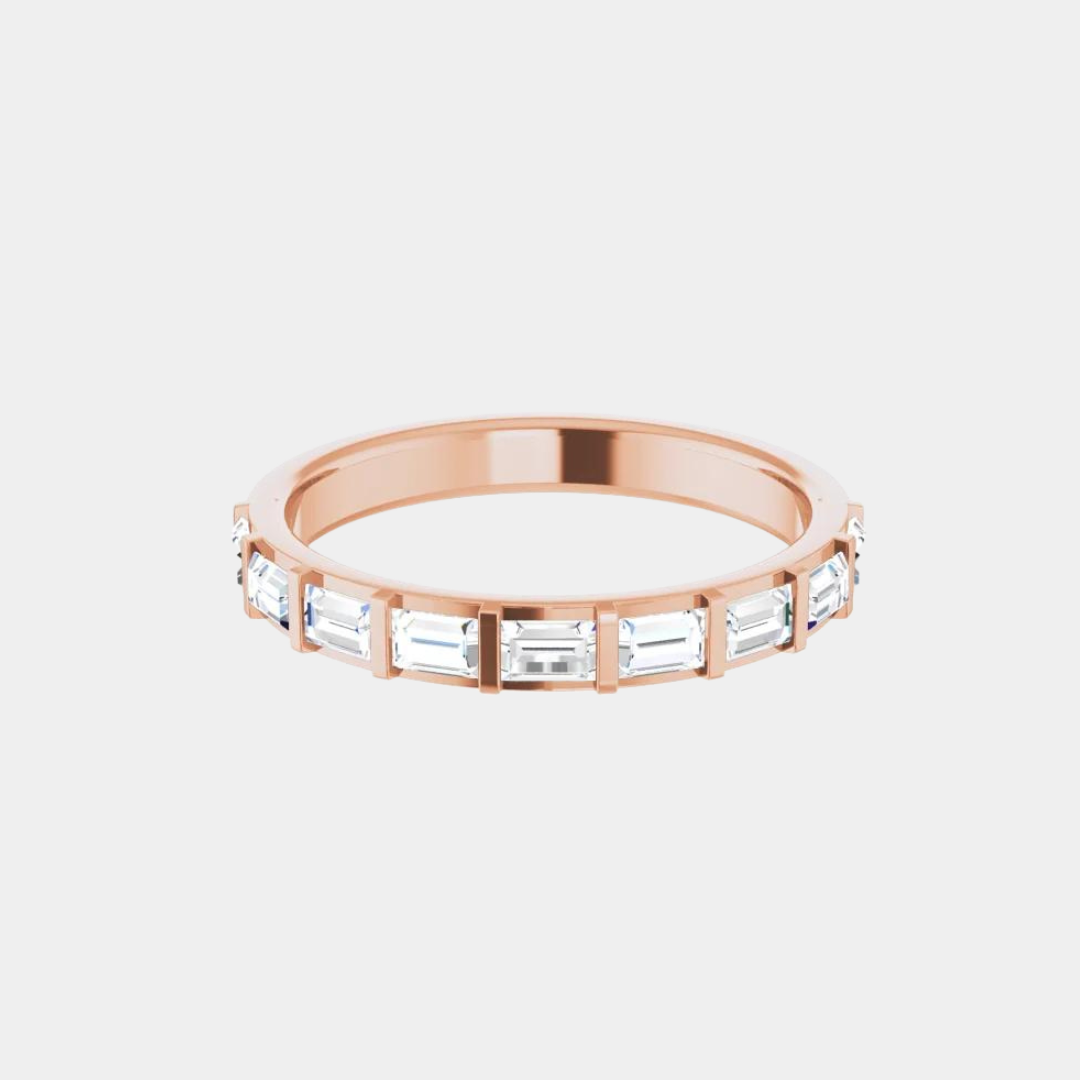 Rose Gold / Lab-Grown / 14K