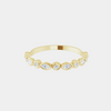 The Gold Alternating Bezel