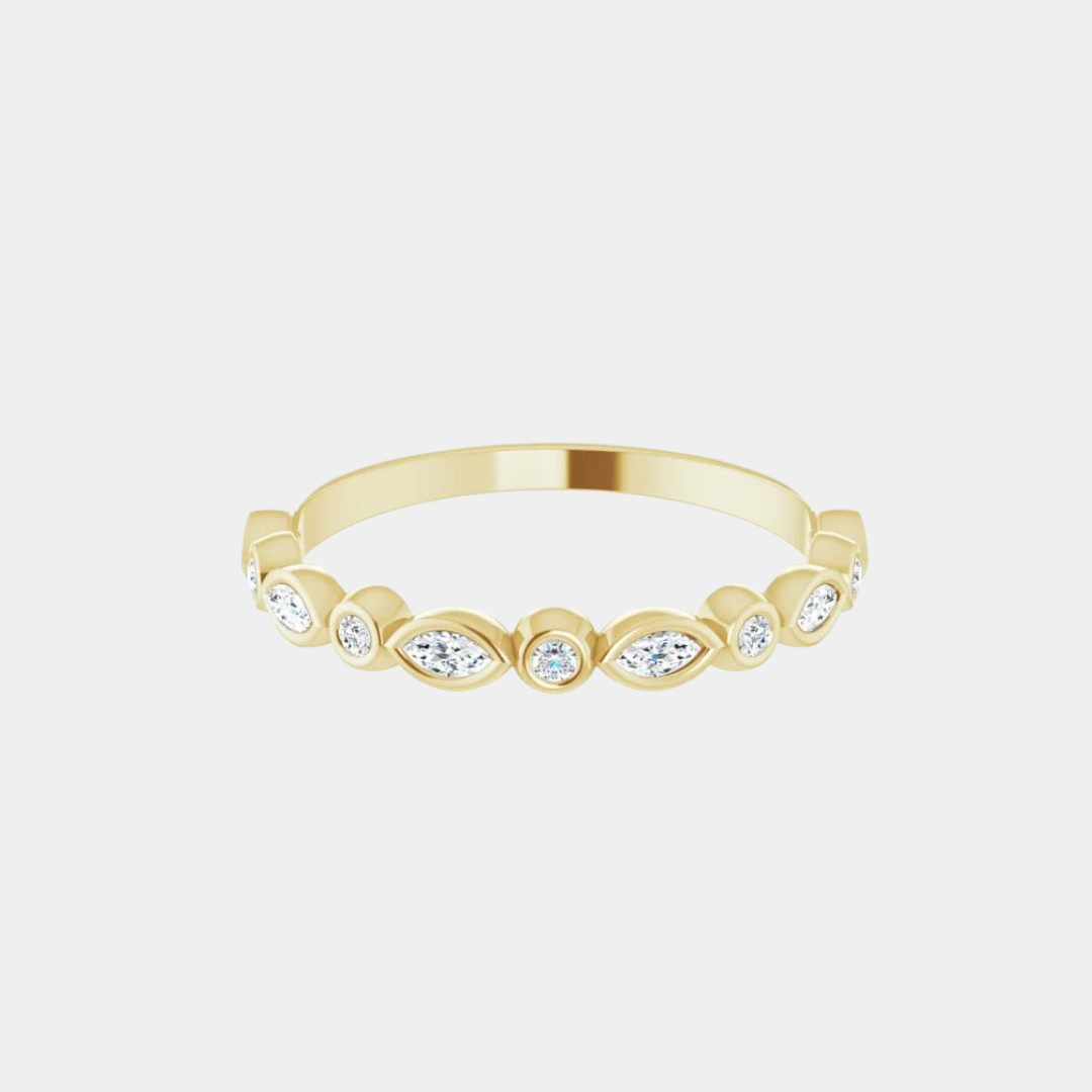 Yellow Gold / Lab-Grown / 14K