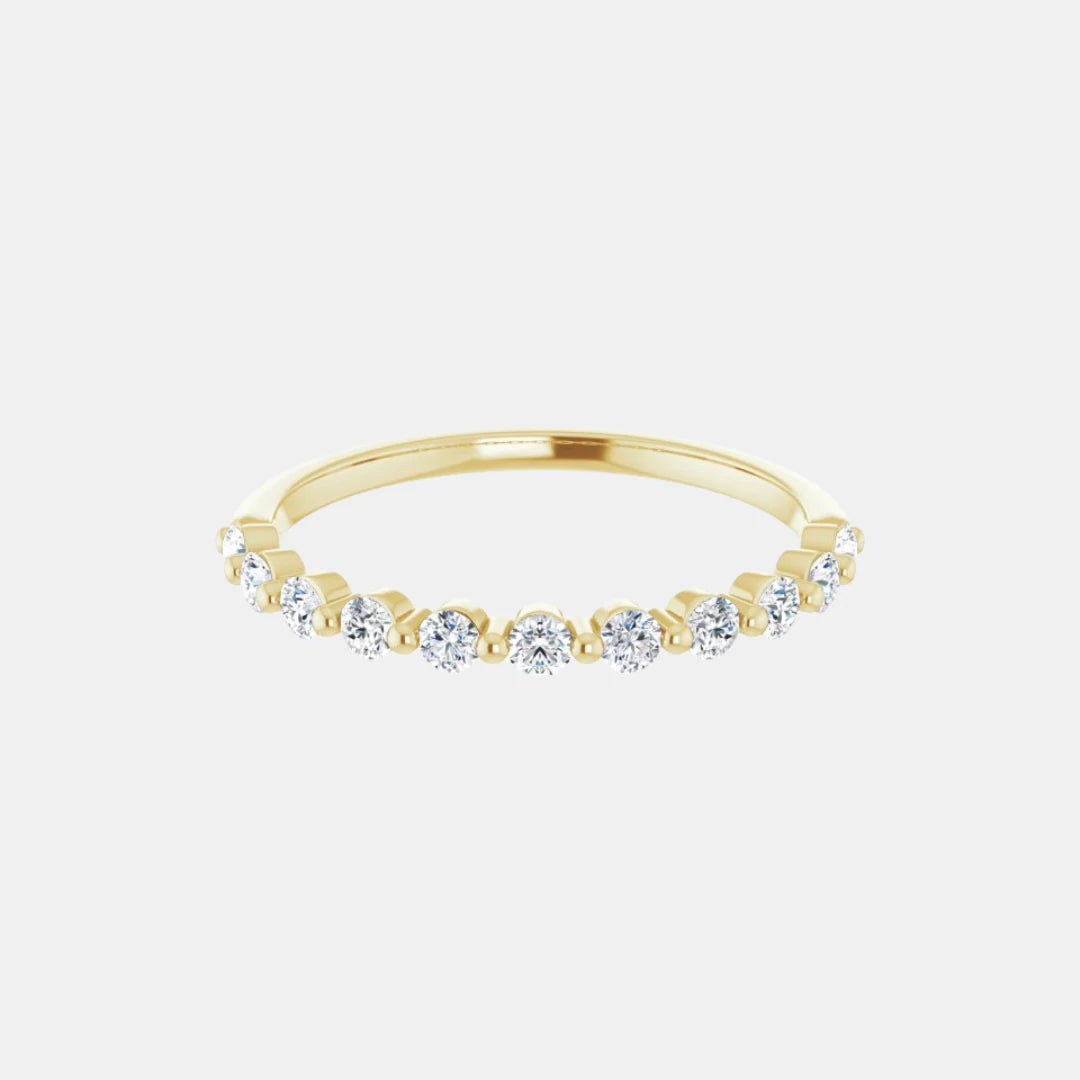 Yellow Gold / 2mm / Lab-Grown