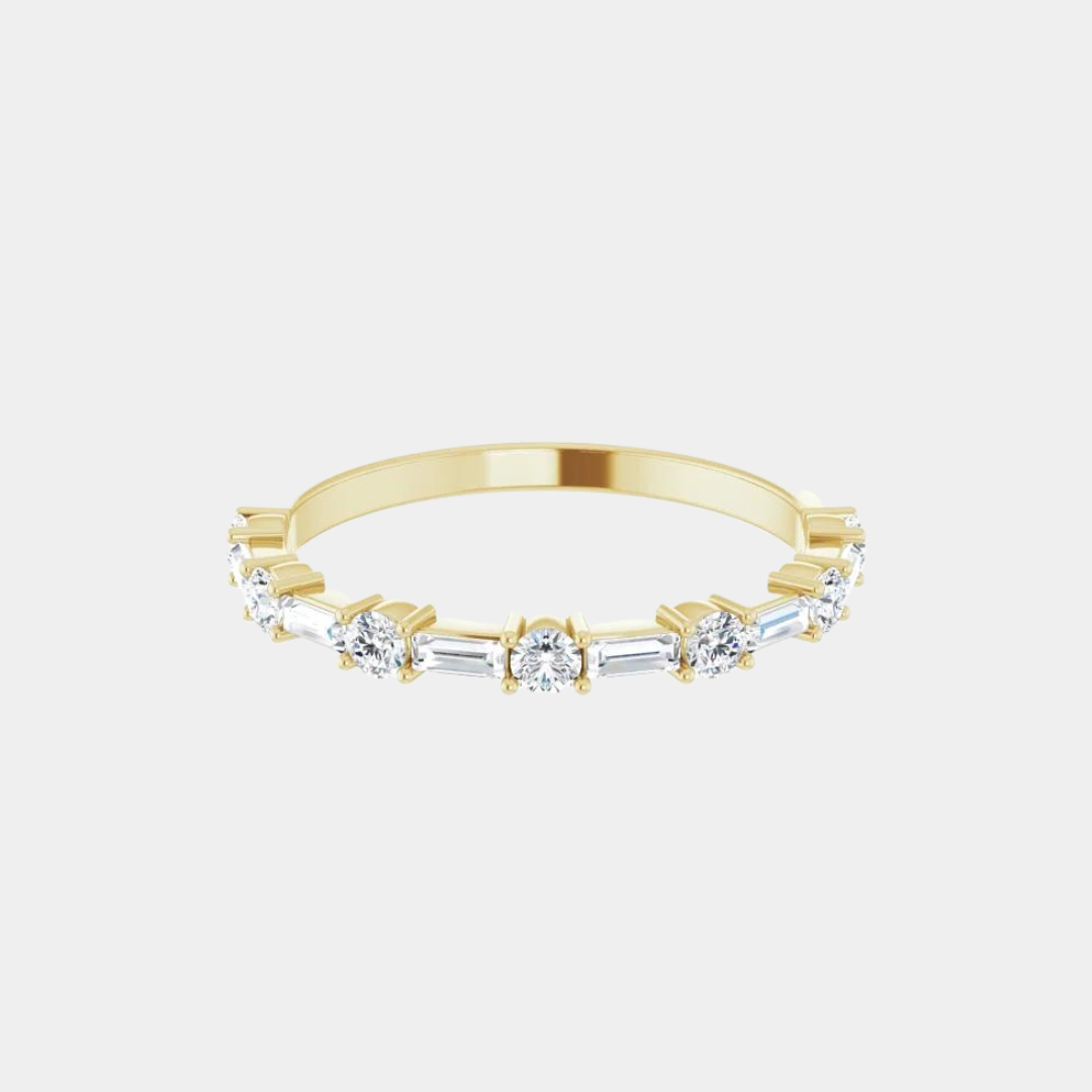 The Gold Alternating Baguette