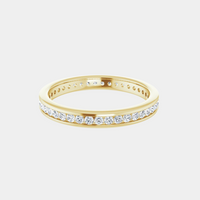 The Gold Channel Set Full Eternity