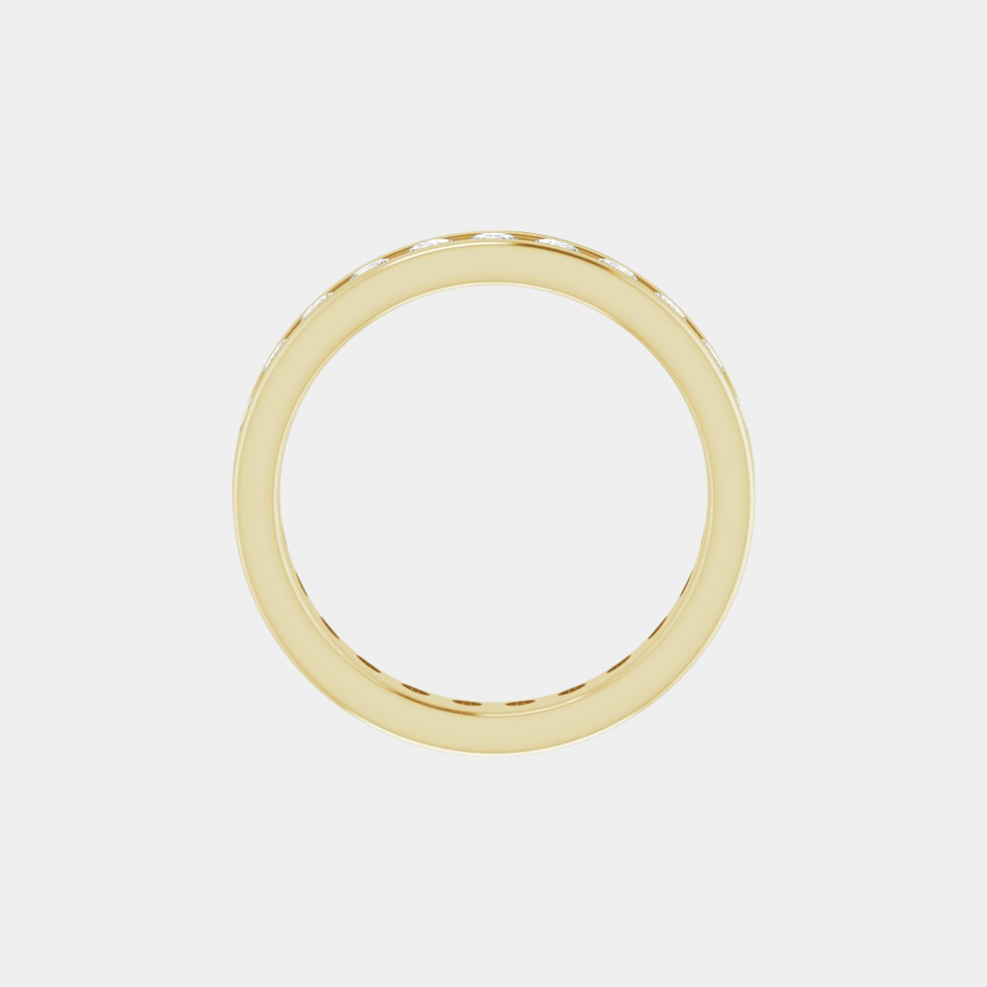 The Gold Channel Set Full Eternity