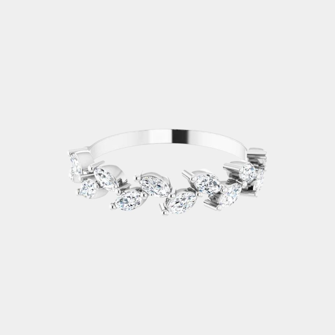 The Platinum Diamond Leaf