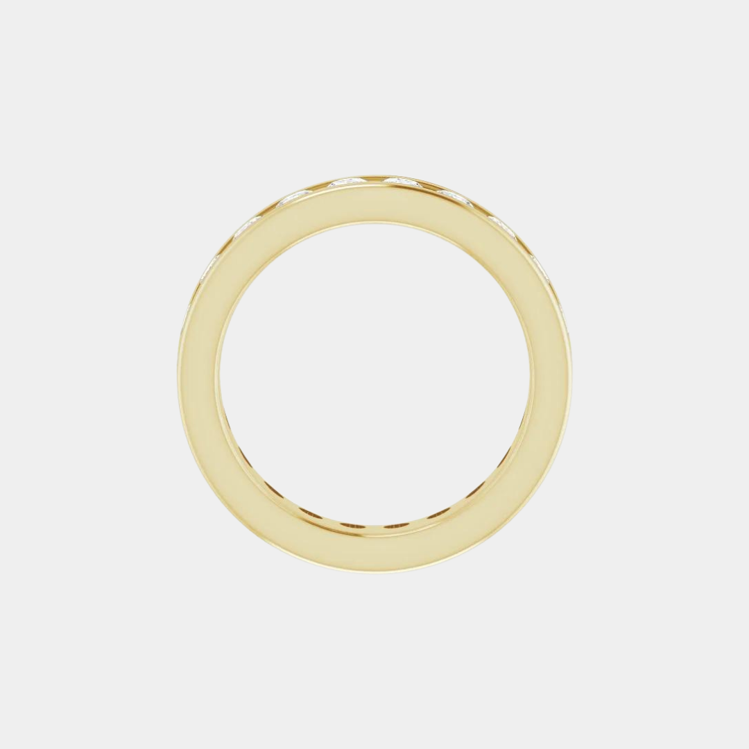 The Gold Channel Set Full Eternity