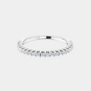 The Platinum Modern Set Half Eternity