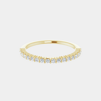 The Gold Traditional Set Half Eternity