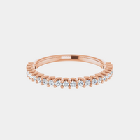 The Gold Modern Set Half Eternity