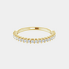 The Gold Modern Set Half Eternity