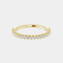 The Gold Modern Set Half Eternity