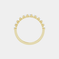 The Gold Traditional Set Half Eternity