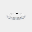 The Platinum Modern Set Half Eternity