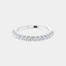 The Platinum Modern Set Half Eternity