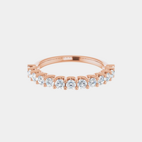 The Gold Modern Set Half Eternity