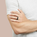 The Tungsten Beveled Brushed