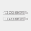 personalized collar stay