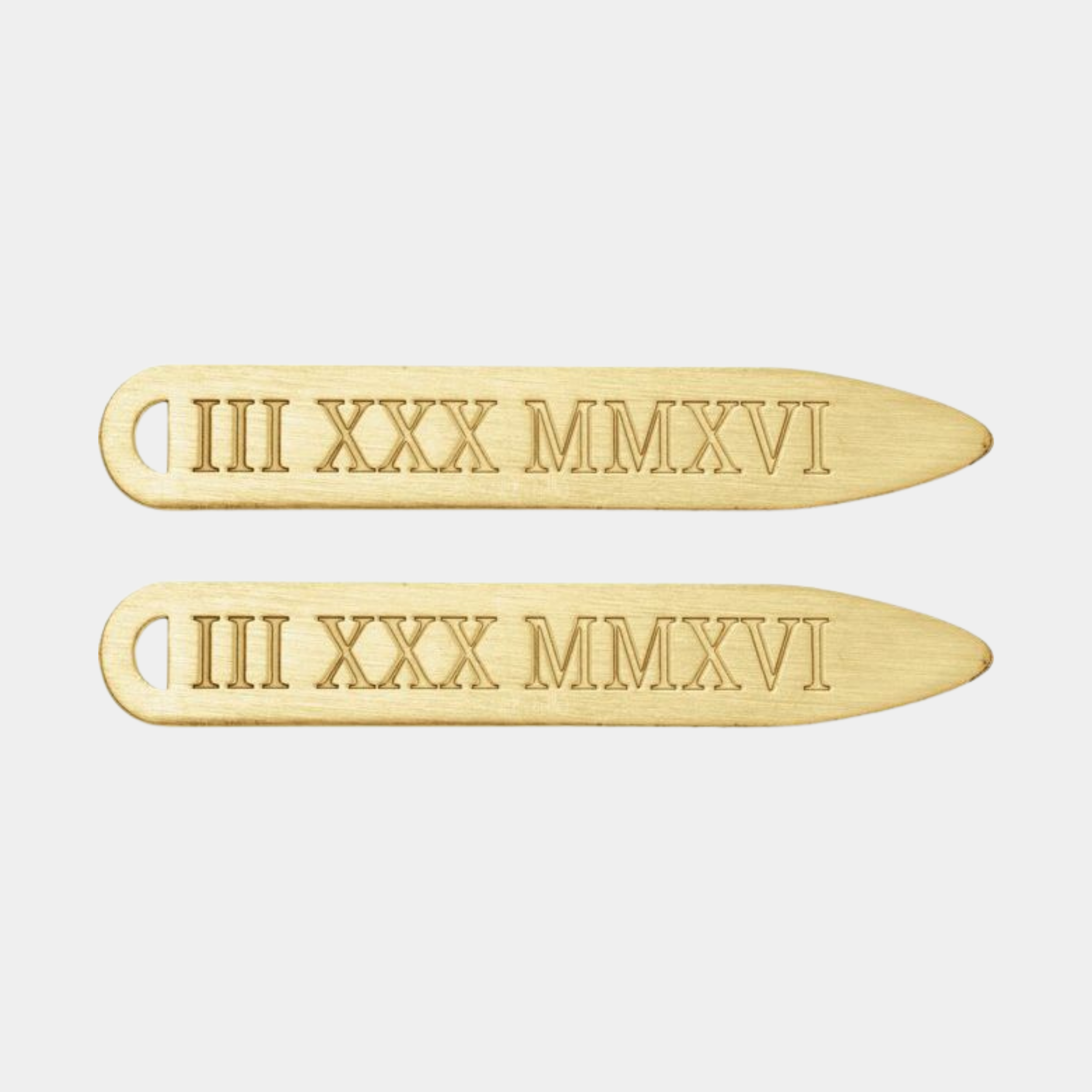 personalized collar stay