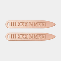 personalized collar stay