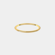 14K 1mm Stackable Ring