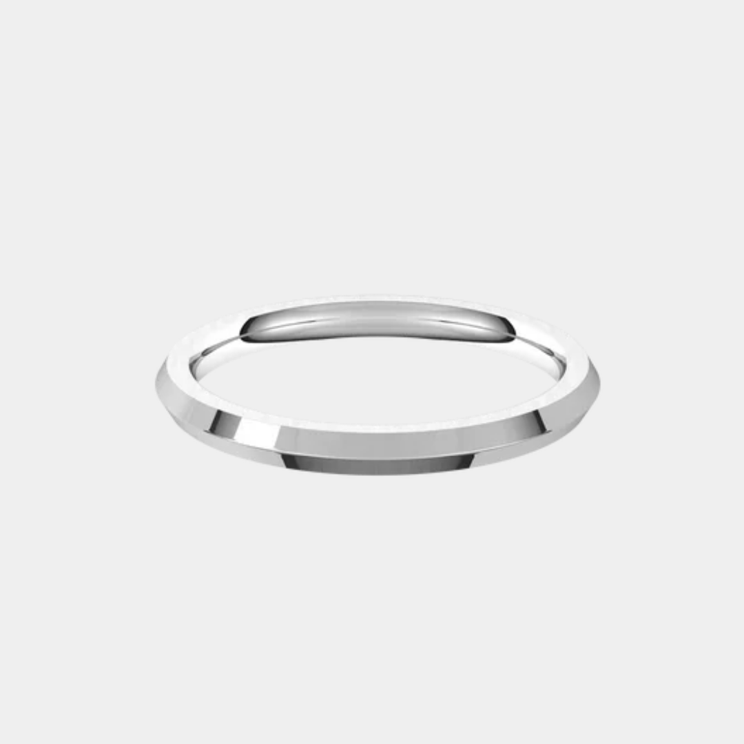 10K / White Gold / 2mm